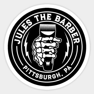 Jules The Barber Sticker